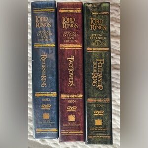 Lord of The Rings DVD set one new in packaging